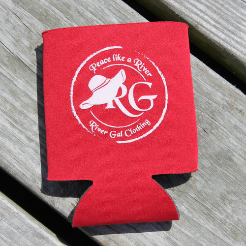 Red Can Koozie